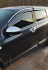 Nissan Qashqai 2010-2014 рр. Накладки на дзеркала (2 шт., нерж) Carmos - Турецька сталь фото 7