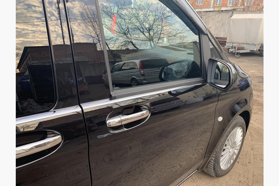 Mercedes Vito/V-class W447 2014- рр. Накладки на ручки (4 шт., нерж.) З чіпом, Carmos - Турецька сталь Фото 7