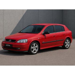 Окантовка вікон (4 шт) Opel Astra G classic 1998-2012 рр. фото 3