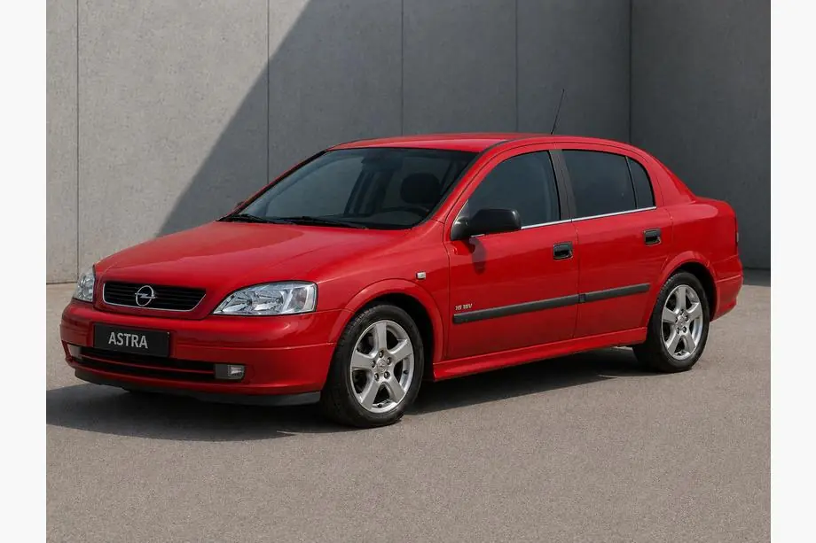 Opel Astra G classic 1998-2012 рр. Окантовка вікон (4 шт) Image