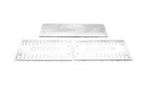 Mercedes Sprinter W901/902/903/904/905 1995-2006 рр. Накладки на внутрішні пороги OmsaLine (3 шт, нерж) фото 2