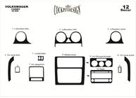 Volkswagen Caddy 2004-2010 рр. Накладки на панель фото 11