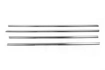 Opel Astra H 2004-2013 рр. Зовнішня окантовка стекол (нерж) фото 2