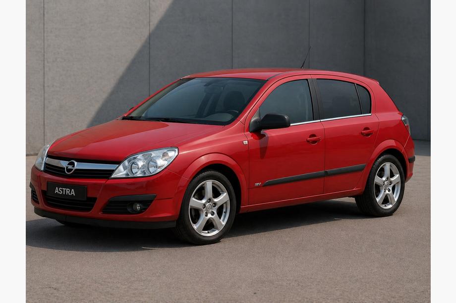 Opel Astra H 2004-2013 рр. Зовнішня окантовка стекол (нерж) Image