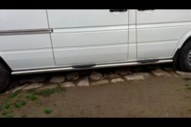 Mercedes Sprinter W901/902/903/904/905 1995-2006 рр. Бічні труби (2 шт., нерж.) фото 3