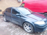 Renault Megane II 2004-2009 рр. Вітровики SD (4 шт, Perflex Sport) фото 2