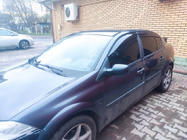 Renault Megane II 2004-2009 рр. Вітровики SD (4 шт, Perflex Sport) фото 3