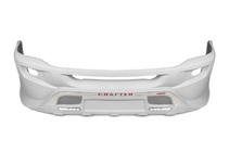 Накладка на передній бампер 2012↗ (Sport-3, під фарбування) фото 14