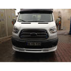Ford Transit 2014- рр. Козирьок на лобове скло (чорний глянець, 5мм) фото 3