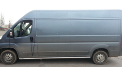 Citroen Jumper 2007-2025 рр. Бічні труби (2 шт., нерж.) фото 3