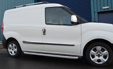 Citroen Nemo 2007-2017 рр. Накладки на ручки і навколо (8 шт., нерж.) фото 16