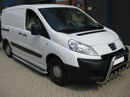 Citroen Nemo 2007-2017 рр. Бокові пороги Premium (2шт., нерж.) фото 1