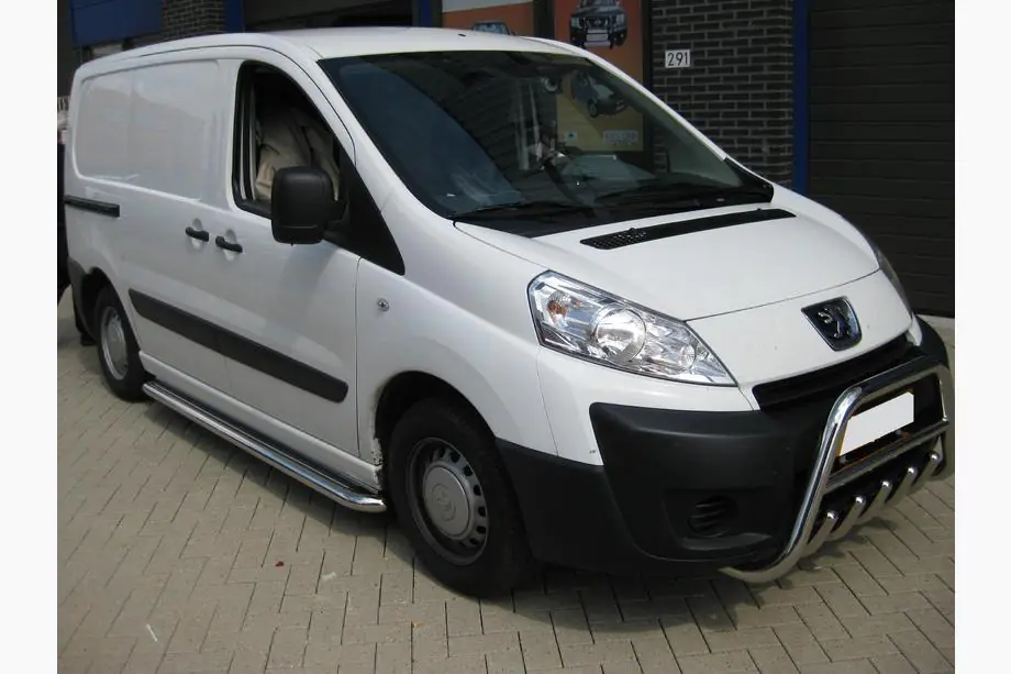 Citroen Nemo 2007-2017 рр. Бокові пороги Premium (2шт., нерж.) Image