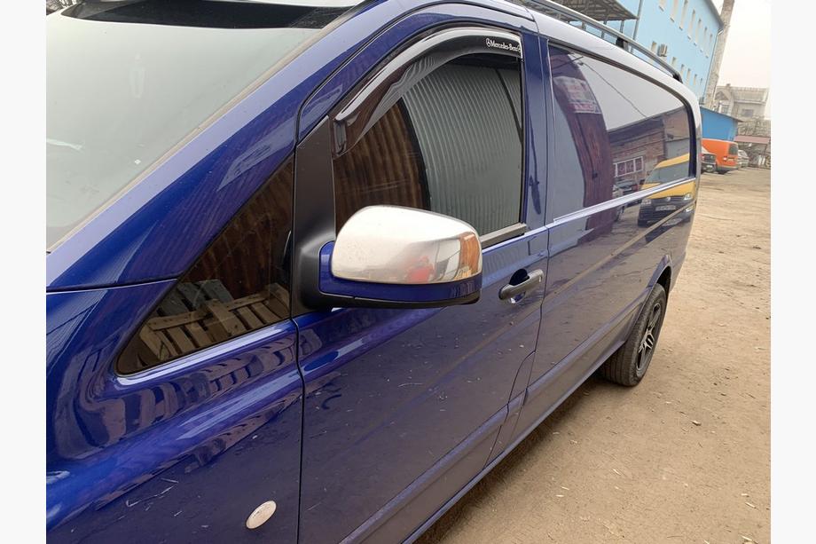 Mercedes Vito W639 2004-2014 рр. Накладки на дзеркала Vito 2010-2015 (2 шт) Фото 2