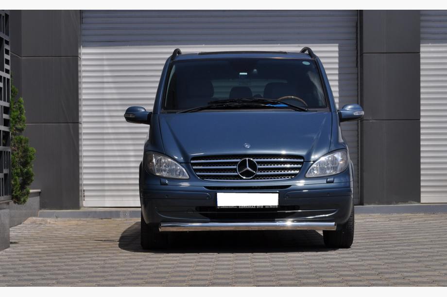 Mercedes Vito W639 2004-2014 рр. Передній захист ST008 (нерж) 2004-2010, 51мм Фото 4