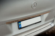 Mercedes Vito/V-class W447 2014- рр. Накладка на задній бампер OmsaLine (нерж) фото 7