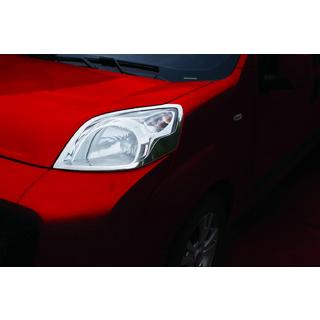 Накладки на фари (2 шт, нерж.) фото 1