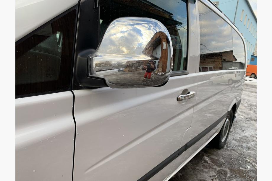 Mercedes Viano 2004-2014 рр. Накладки на дзеркала VITO 2004-2010 (2 шт) Фото 5
