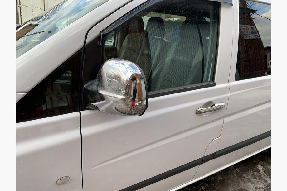 Mercedes Viano 2004-2014 рр. Накладки на дзеркала VITO 2004-2010 (2 шт) Фото 6
