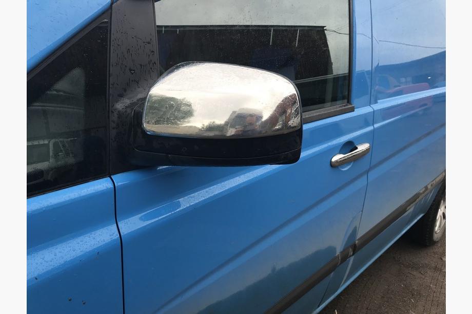 Mercedes Viano 2004-2014 рр. Накладки на дзеркала VITO 2010-2014 (2 шт) Фото 5