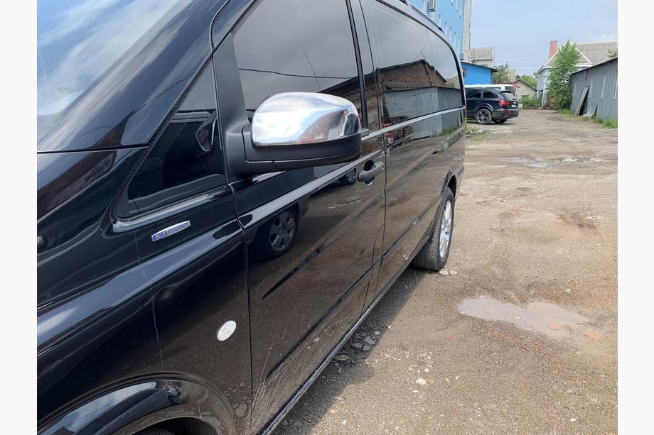 Mercedes Viano 2004-2014 рр. Накладки на дзеркала VITO 2010-2014 (2 шт) Фото 11