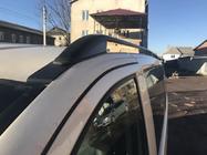 Mercedes Vito W639 2004-2014 рр. Рейлінги чорні Skyport (суцільний метал) фото 28