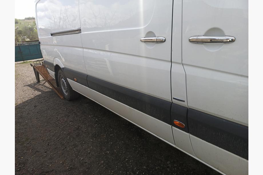 Mercedes Sprinter W906 2006-2018 рр. Накладки на ручки (4 шт, нерж) Image