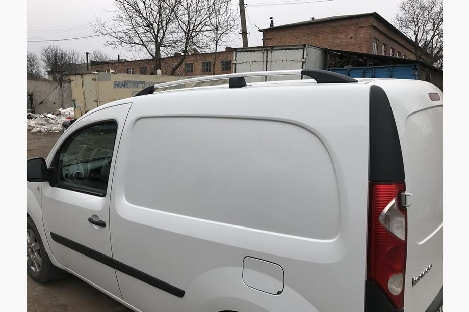 Mercedes Citan 2013-2021 рр. Рейлінги хром Стандартна база, Металеві ніжки Фото 8