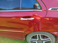 Mercedes E-сlass W211 2002-2009 рр. Накладки на ручки (4 шт, нерж) фото 3