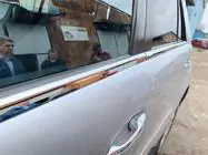 Mercedes ML W164 2005-2011 рр. Зовнішня окантовка вікон (4 шт, нерж) фото 3