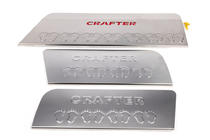 Volkswagen Crafter 2006-2016 рр. Накладки на внутрішні пороги (LED) фото 2