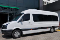 Volkswagen Crafter 2006-2016 рр. Бічні труби (2 шт., нерж) фото 1