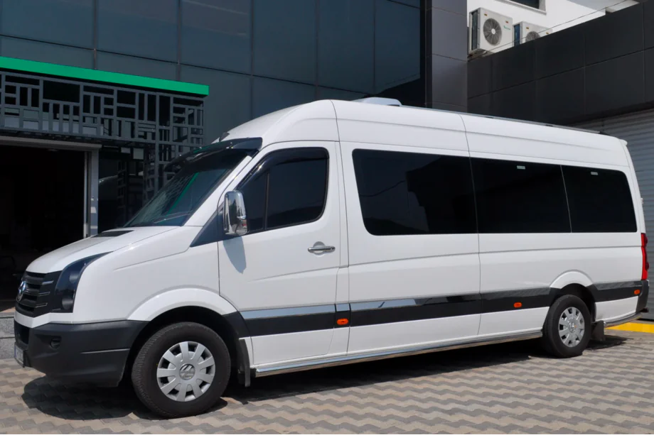 Volkswagen Crafter 2006-2016 рр. Бічні труби (2 шт., нерж) Image