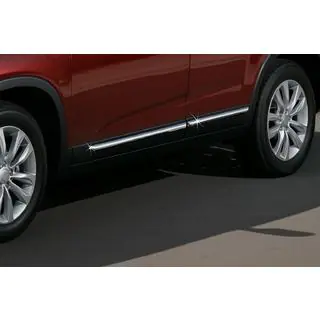 Накладки на молдинг (4 шт, нерж) Kia Sorento II XM 2009-2014 рр. фото 1
