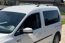 Volkswagen Caddy 2010-2015 рр. Рейлінги хром фото 4