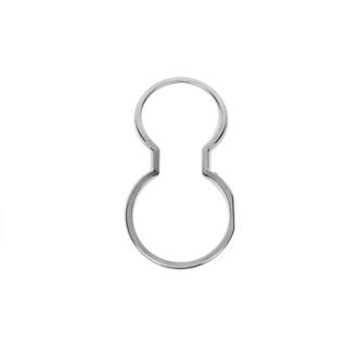 Окантовка підсклянника (нерж) фото 2