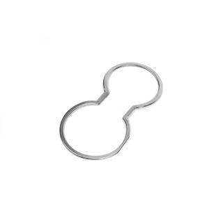 Окантовка підсклянника (нерж) фото 3