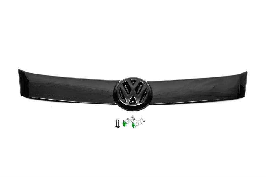 Volkswagen Caddy 2010-2015 рр. Зимова накладка на решітку (верхня) Фото 6