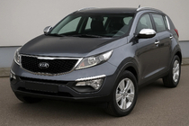 Kia Sportage 2010-2015 рр. Накладки на дзеркала (2 шт., нерж.) фото 3