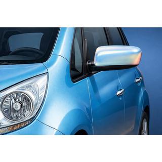 Накладки на дзеркала (2 шт, нерж.) Kia Venga 2010-2019 рр. фото 1