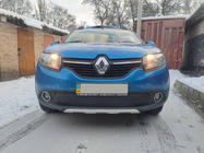 Renault Logan II 2013-2022 рр. Зимова нижня накладка на решітку (2013-2015) фото 6