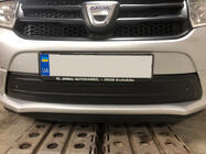 Renault Logan II 2013-2022 рр. Зимова нижня накладка на решітку (2013-2015) фото 2