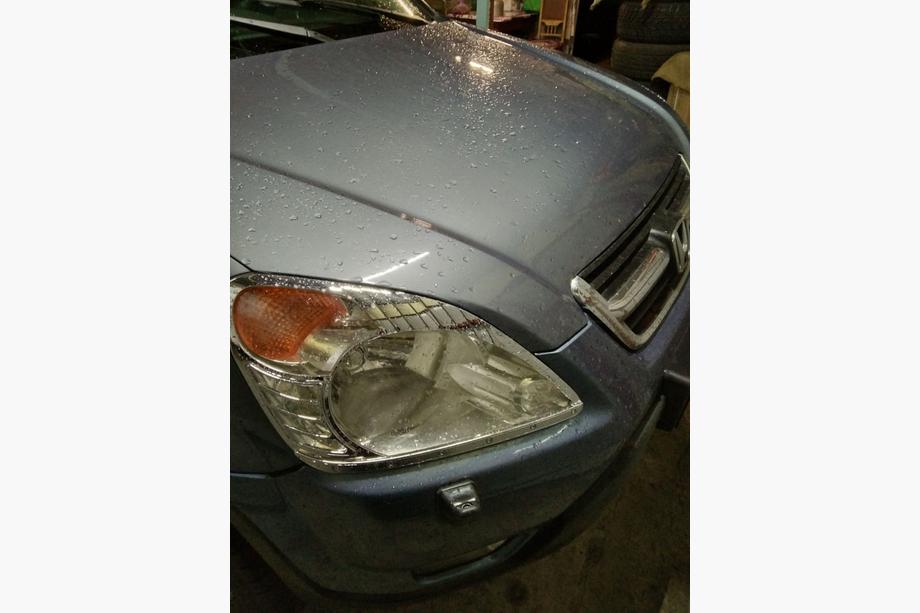 Honda CRV 2001-2006 рр. Накладки на фари (2 шт., пласт) 2001-2003 Фото 4