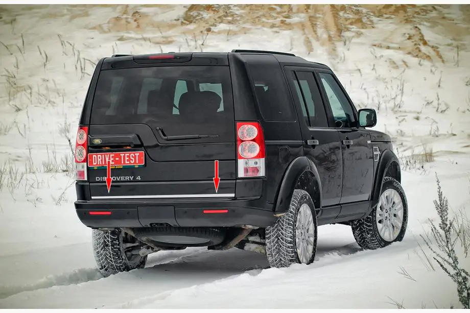 Land Rover Discovery IV 2009-2017 рр. Кромка багажника (нерж.)