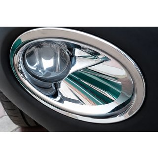 Окантовка протитуманок із поглибленням (2 шт, пласт) Nissan Qashqai 2010-2014 рр. фото 4