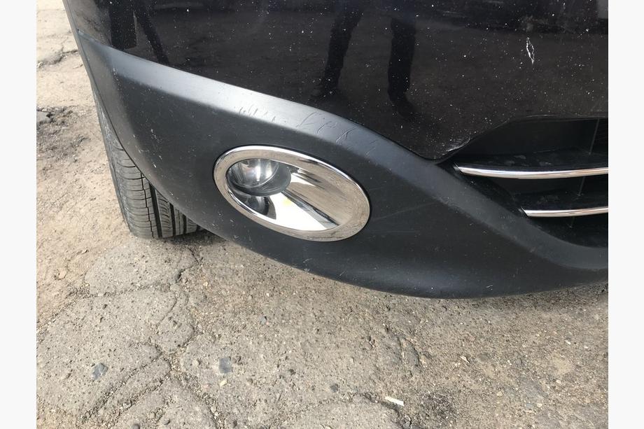 Nissan Qashqai 2010-2014 рр. Окантовка протитуманок із поглибленням (2 шт, пласт) Фото 10