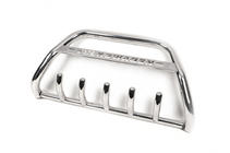 Volkswagen T5 Transporter 2003-2010 рр. Кенгурятник WT003 (нерж) 60мм, з написом фото 5