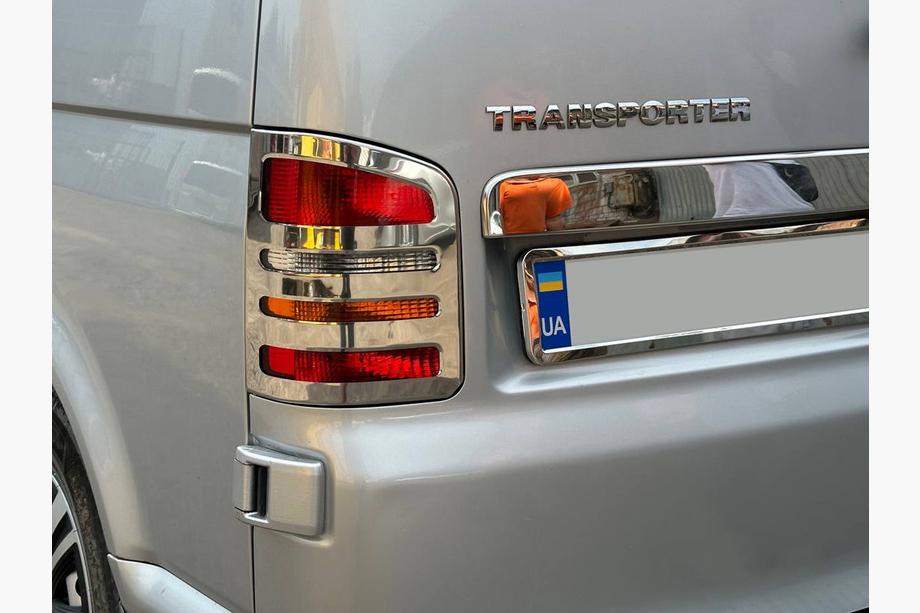 Накладки на задні фонарі (2 шт., нерж) Image