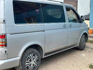 Volkswagen T5 Caravelle 2004-2010 рр. Окантовка вікон (2 шт, сталь) фото 4