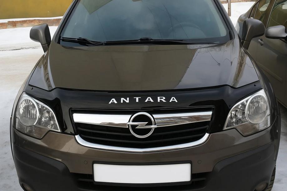 Opel Antara 2006-2017 рр. Накладки на решітку (3 шт, нерж) Image